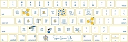 View Buying Options For The Sigma Gamma Rho Silicone MacBook Keyboard Cover