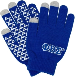 View Buying Options For The Phi Beta Sigma Knit Texting Gloves