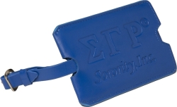 View Buying Options For The Sigma Gamma Rho Leather Luggage ID Tag