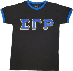 View Buying Options For The Sigma Gamma Rho Ladies Ringer Tee