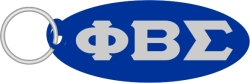 View Buying Options For The Phi Beta Sigma Greek Letter Oval Keyring Mirror Key Chain