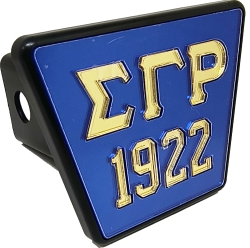 View Buying Options For The Sigma Gamma Rho 1922 Trailer Hitch Cover