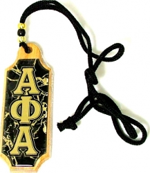 View Buying Options For The Alpha Phi Alpha Domed Wood Medallion
