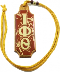 View Buying Options For The Iota Phi Theta Domed Wood Medallion