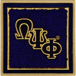 View Buying Options For The Omega Psi Phi Square Chenille Sew-On Patch