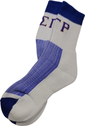 View Buying Options For The Buffalo Dallas Sigma Gamma Rho Mid-Crew Socks [Pre-Pack]