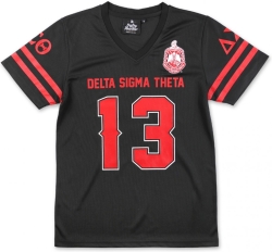 View Buying Options For The Big Boy Delta Sigma Theta Divine 9 Womens Football Jersey Tee