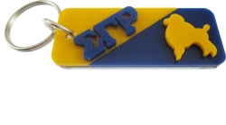 View Buying Options For The Sigma Gamma Rho Poodle Split Symbol Key Chain
