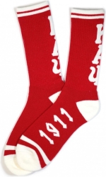 View Buying Options For The Big Boy Kappa Alpha Psi Divine 9 S4 Mens Athletic Socks
