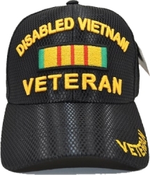 View Buying Options For The Disabled Vietnam Veteran Mens Jersey Mesh Cap