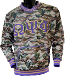 View Buying Options For The Buffalo Dallas Omega Psi Phi Windbreaker Pullover Jacket