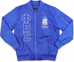 View Buying Options For The Big Boy Phi Beta Sigma Divine 9 S3 Mens Bomber Jacket