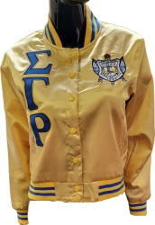 View Buying Options For The Buffalo Dallas Sigma Gamma Rho Satin Jacket