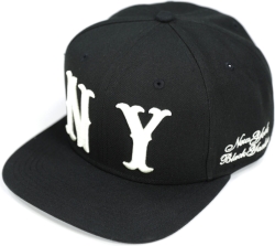 View Buying Options For The Big Boy New York Black Yankees S141 Mens Snapback Cap