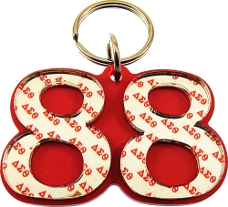 View Buying Options For The Delta Sigma Theta Line #88 Key Chain
