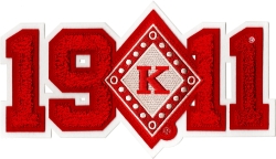 View Buying Options For The Kappa Alpha Psi Diamond 1911 Chenille Sew-On Patch