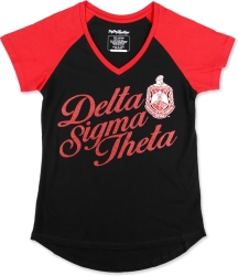 View Buying Options For The Big Boy Delta Sigma Theta Divine 9 S2 V-Neck Ladies Tee