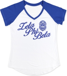 View Buying Options For The Big Boy Zeta Phi Beta Divine 9 S2 V-Neck Ladies Tee