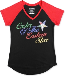 View Buying Options For The Big Boy Eastern Star Divine S2 V-Neck Ladies Tee