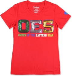View Buying Options For The Big Boy Eastern Star Divine Sequin Patch Ladies Tee