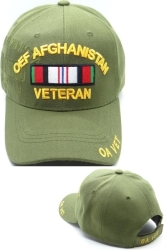 View Buying Options For The OEF Afghanistan Veteran Ribbon Shadow Mens Cap