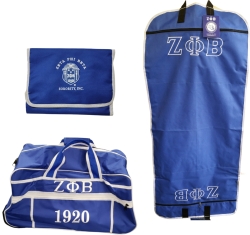 View Buying Options For The Buffalo Dallas Zeta Phi Beta 3 Piece Travel Bag Bundle With Cosmetic Bag