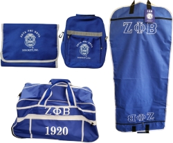 View Buying Options For The Buffalo Dallas Zeta Phi Beta 4 Piece Travel Bag Bundle
