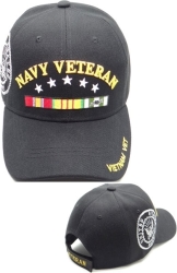 View Buying Options For The Navy Vietnam Vet Ribbons & Stars Shadow Mens Cap