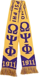 View Buying Options For The Big Boy Omega Psi Phi Divine 9 S7 Scarf