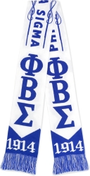View Buying Options For The Big Boy Phi Beta Sigma Divine 9 S7 Scarf
