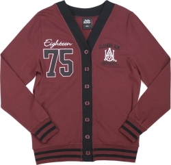 View Buying Options For The Big Boy Alabama A&M Bulldogs S10 Womens Cardigan