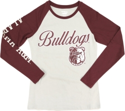 View Buying Options For The Big Boy Alabama A&M Bulldogs S4 Womens Long Sleeve Tee