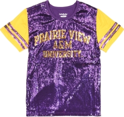 View Buying Options For The Big Boy Prairie View A&M Panthers S6 Ladies Sequins Tee