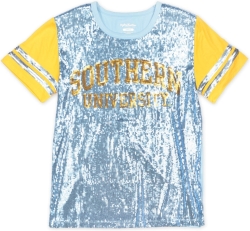View Buying Options For The Big Boy Southern Jaguars S6 Ladies Sequins Tee
