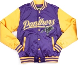 View Buying Options For The Big Boy Prairie View A&M Panthers S7 Mens Baseball Jacket