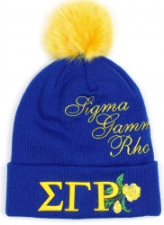 View Buying Options For The Big Boy Sigma Gamma Rho Divine 9 S250 Womens Beanie Ball