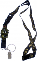 View Buying Options For The Alpha Phi Alpha PVC Shield Break-Away Lanyard Keychain