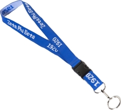 View Buying Options For The Zeta Phi Beta Classic Woven Embroidered Lanyard