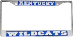 View Buying Options For The Kentucky Wildcats Domed Metal License Plate Frame