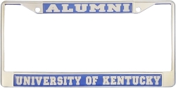 View Buying Options For The University of Kentucky Alumni Domed Metal License Plate Frame