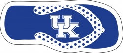 View Buying Options For The University of Kentucky Flip Flop UK Logo Magnet