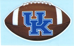 View Buying Options For The University Of Kentucky Football UK Logo Decal Sticker