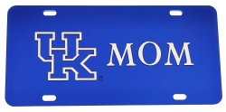 View Buying Options For The University of Kentucky Mom Laser Cut Inlaid UK Logo Mirror Car Tag