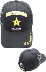View Buying Options For The U.S. Army Retired New Star Shadow Mens Cap