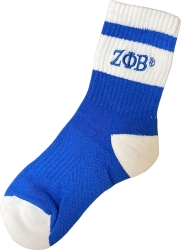 View Buying Options For The Zeta Phi Beta Quarter Socks