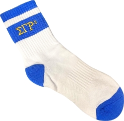View Buying Options For The Sigma Gamma Rho Quarter Socks