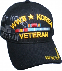 View Buying Options For The World War II + Korea War Veteran Shadow Mens Cap