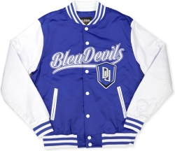 View Buying Options For The Big Boy Dillard Bleu Devils S7 Light Weight Mens Baseball Jacket