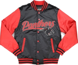 View Buying Options For The Big Boy Clark Atlanta Panthers S7 Light Weight Mens Baseball Jacket