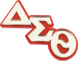 View Buying Options For The Delta Sigma Theta Large Mirror Letter Pin